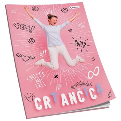 Crtančica za 1. razred Premium Connect Girl