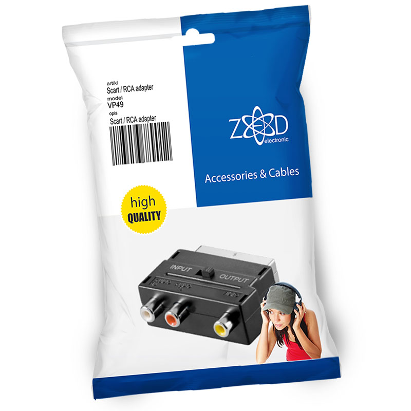 Adapter Scart/RCA IN/OUT prekidač - Slika 2