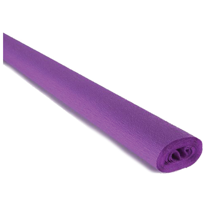 Papir krep 40g 50x250cm svijetlo lila 322