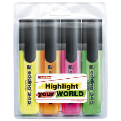 Signir Edding 345 2-5mm set 4 boje