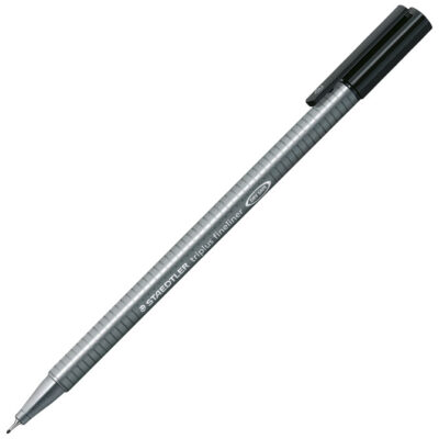 Flomaster fineliner 0,3mm Triplus Staedtler crni