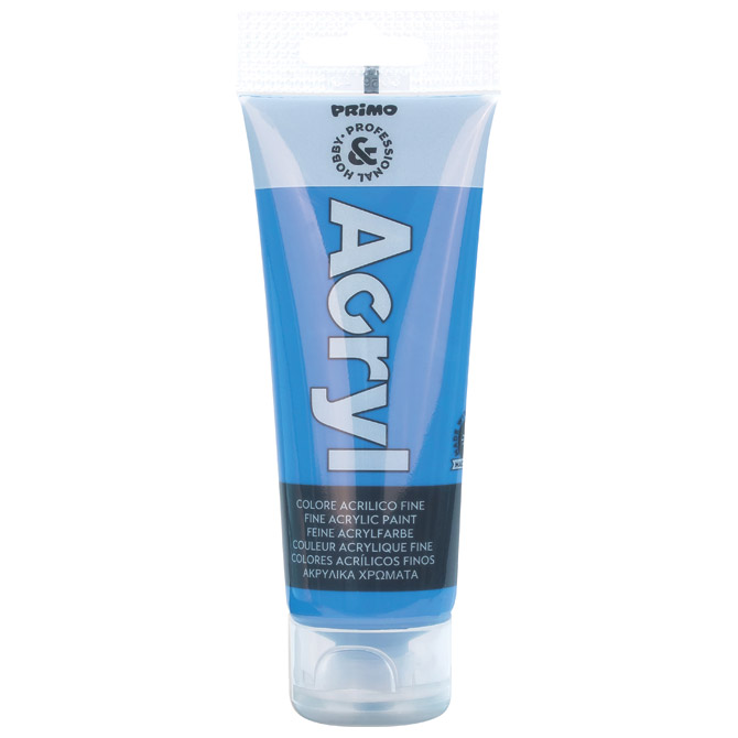 Akrilna boja Primo CMP 75ml plava cyan 501
