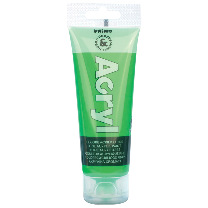 Akrilna boja Primo CMP 75ml fluorescentno zelena 610