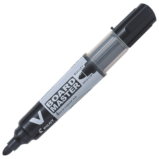 Marker za bijelu ploču 2,3mm V Board Master Begreen Pilot crni