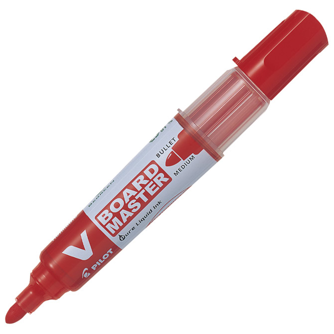 Marker za bijelu ploču 2,3mm V Board Master Begreen Pilot crveni