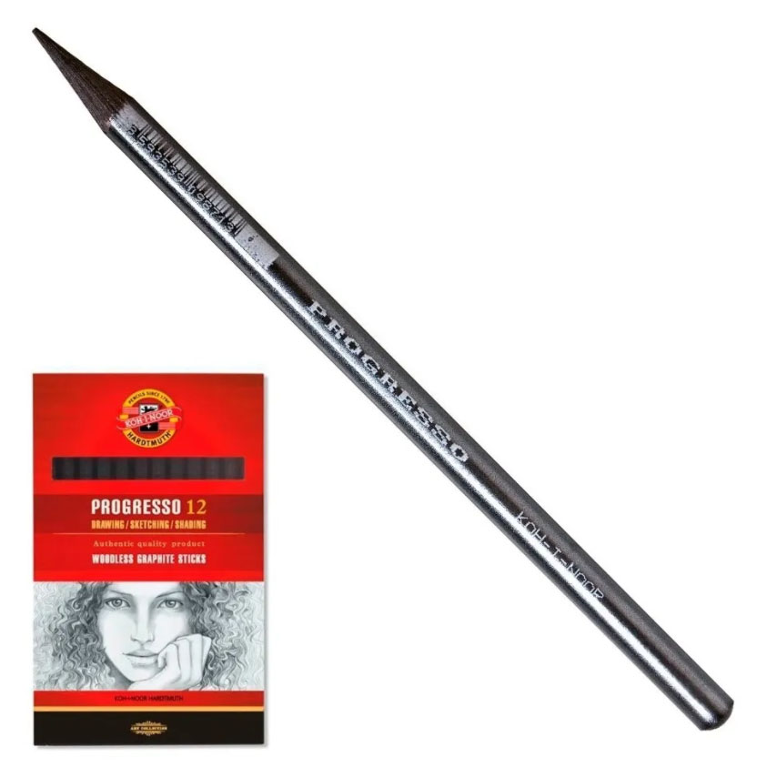 Olovka grafitna bezdrvna Progresso Koh-I-Noor 8911 HB