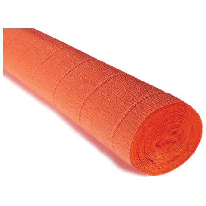 Papir krep 180g 50x250cm narančasti 581