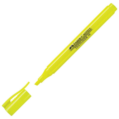 Signir Faber Castell 38 Superfluorescent slim 1-5mm žuti