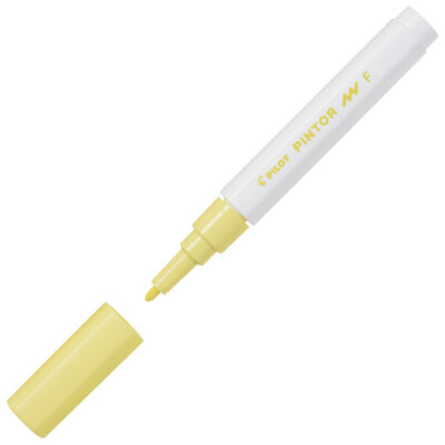 Marker 1mm Pintor Pilot pastelno žuti