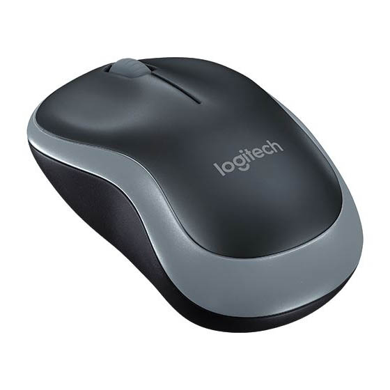 Miš Logitech M185 Swift Grey bežični