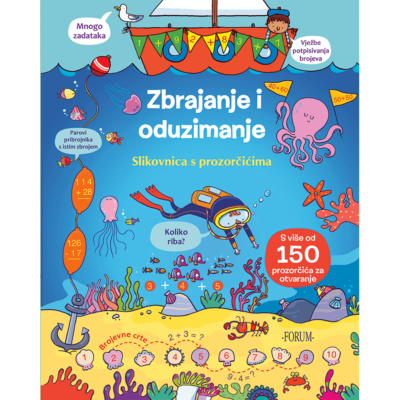 Zbrajanje i oduzimanje – Slikovnica s prozorčićima