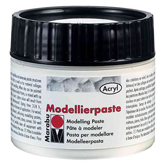Pasta za modeliranje Marabu bijela akrilna 100ml