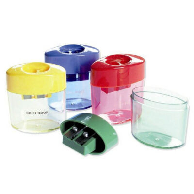 Šiljilo dvostruko PVC u posudici Koh-I-Noor