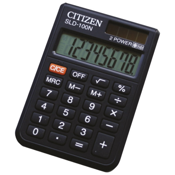 Kalkulator komercijalni 8mjesta Citizen SLD-100N crni