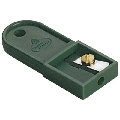 Šiljilo za mine do 2mm debljine pvc Faber-Castell zeleno