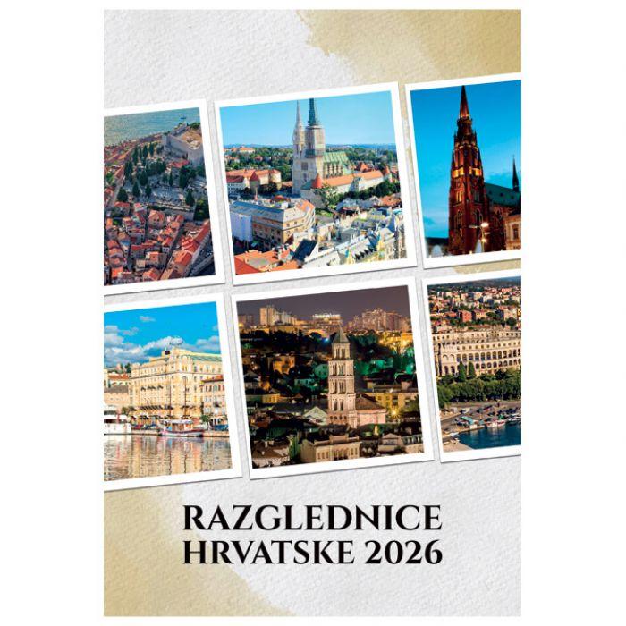 Kalendar "Razglednice Hrvatske" 13 listova spirala