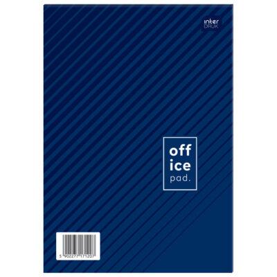 Blok za bilješke A4 karo 50L s naslovnicom Interdruk