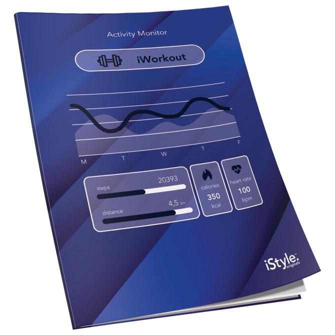 Teka meki uvez A4 crte 50+2L 80g mat+lak iStyle Connect sortirani motivi - Slika 2
