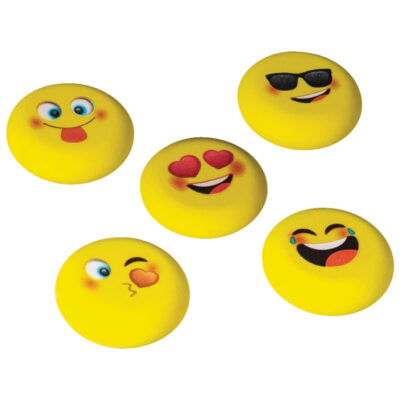 Gumica Smiley fi 4cm Brunnen