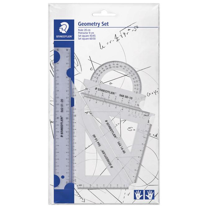 Geometrijski set 1/4 Staedtler