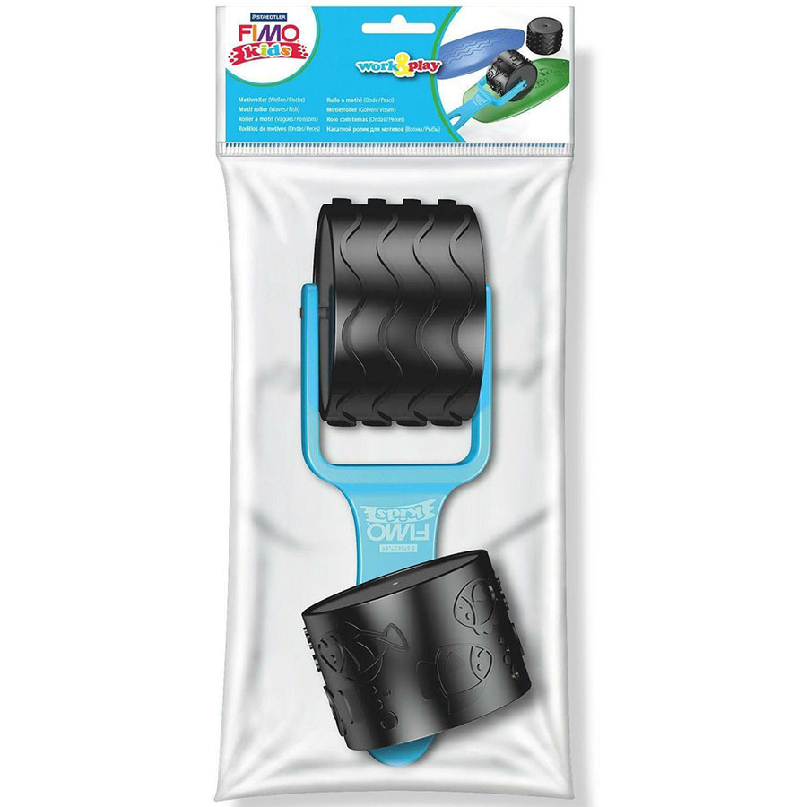 Alat za modeliranje plastičan valjak Fimo Kids Staedtler 8700-36 Valovi i ribe