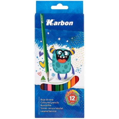 Boje drvene 1/12 trobridne Karbon