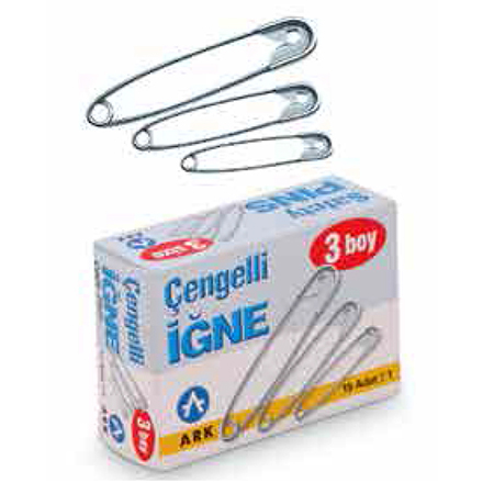 Kopče sigurnosne - ziherice metalne 3 veličine ARK