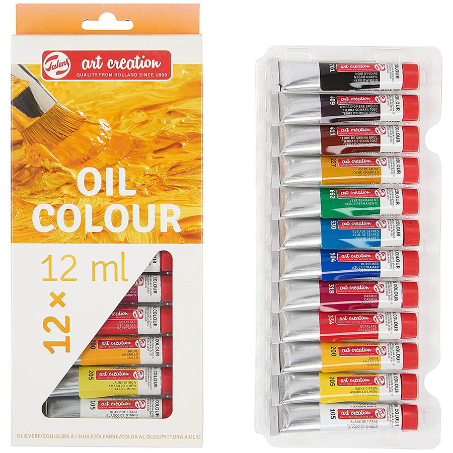Uljane boje Talens Art Creation 12ml set 12 boja