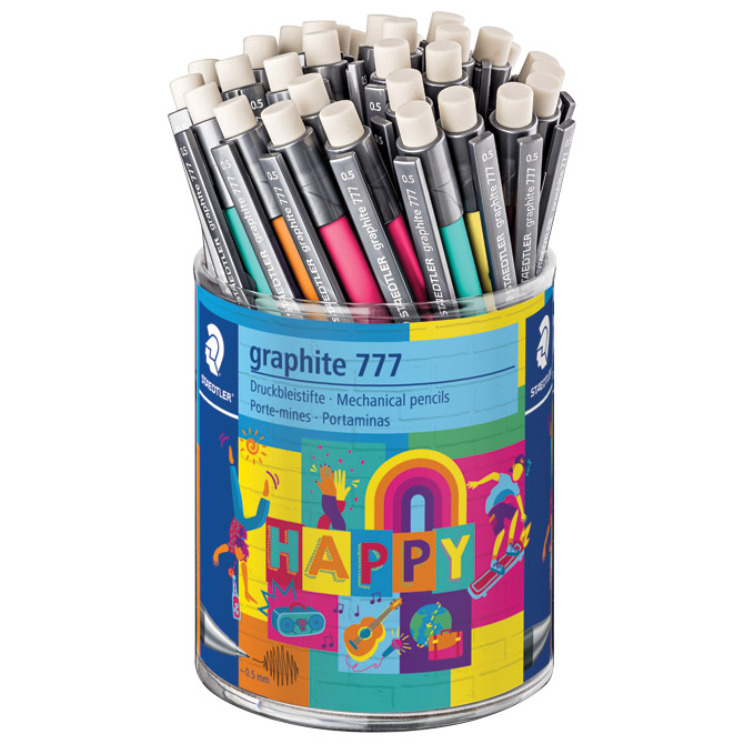 Olovka tehnička 0,5mm Graphite Happy Staedtler 777 narančasta - Slika 2