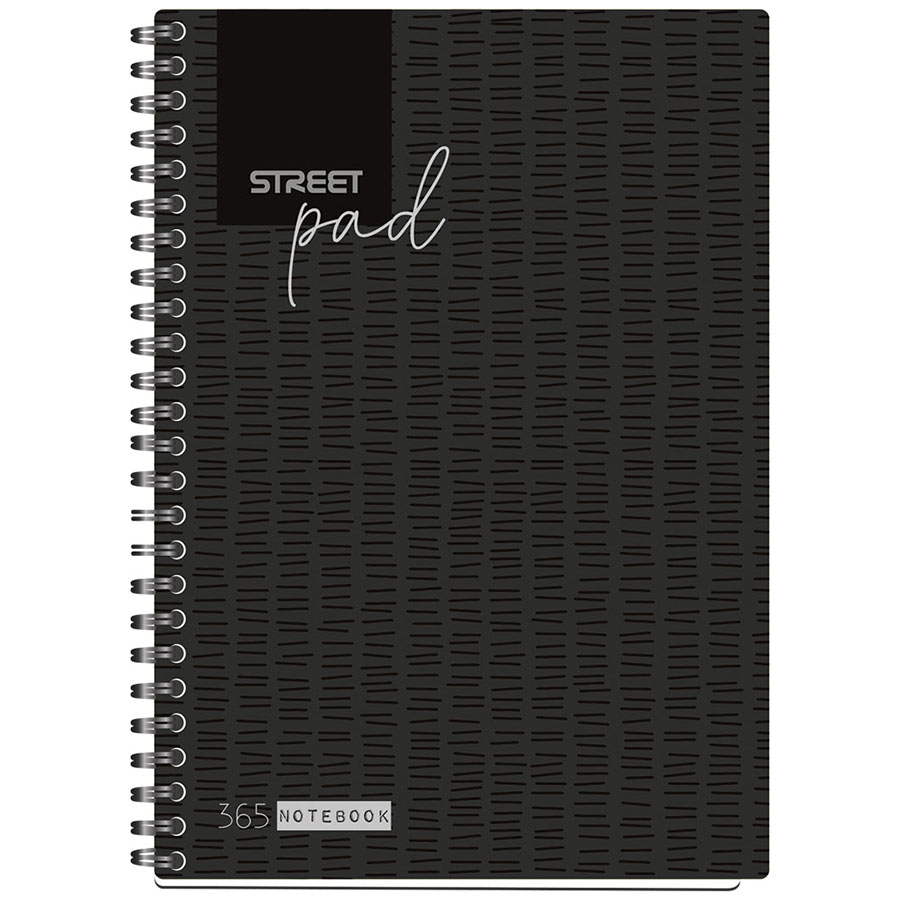 Blok kolegij A5 crte Street Pad Black 100L