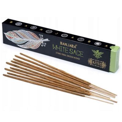 Mirisni štapići White Sage (bijela kadulja) Banjara ethno Aztec