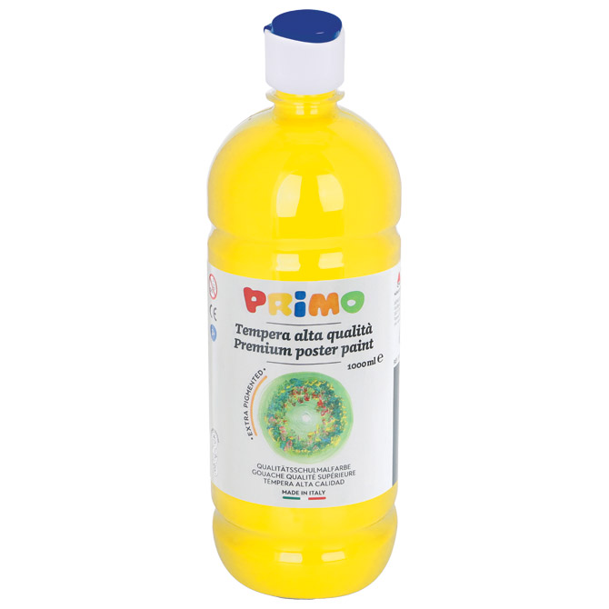 Boja tempera 1litra jarko žuta PRIMO