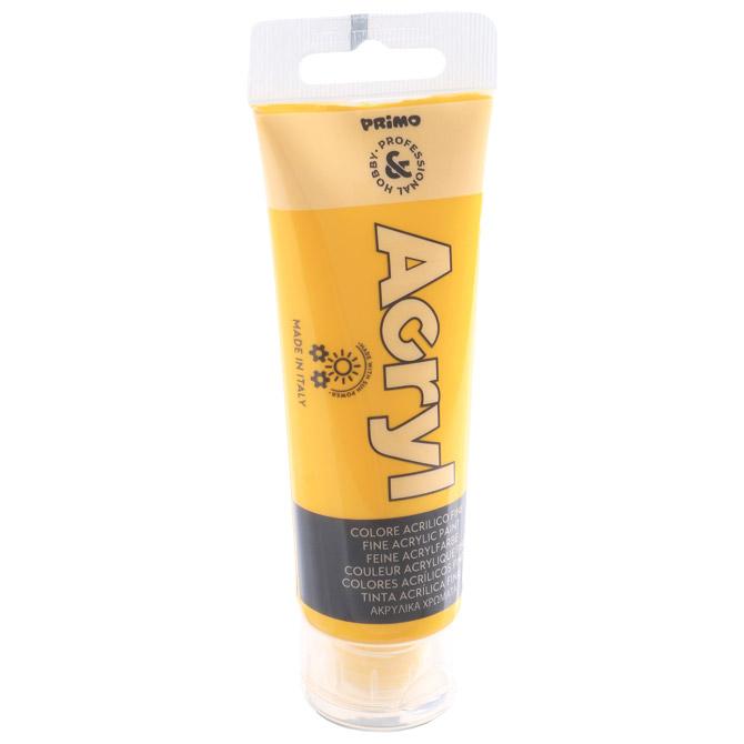 Boja akrilna 75ml pvc tuba CMP zlatno žuta