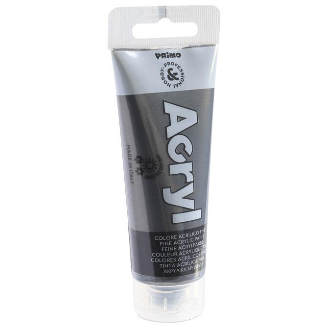 Boja akrilna 75ml pvc tuba CMP metalik antracit