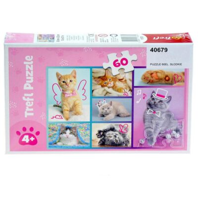 Puzzle Mačke Trefl 60 kom