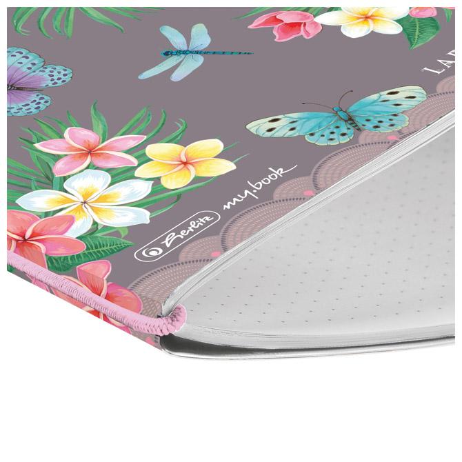 Notes A6 crte (isprekidane) 40L 70g s gumicom Ladylike Butterflies Herlitz - Slika 3