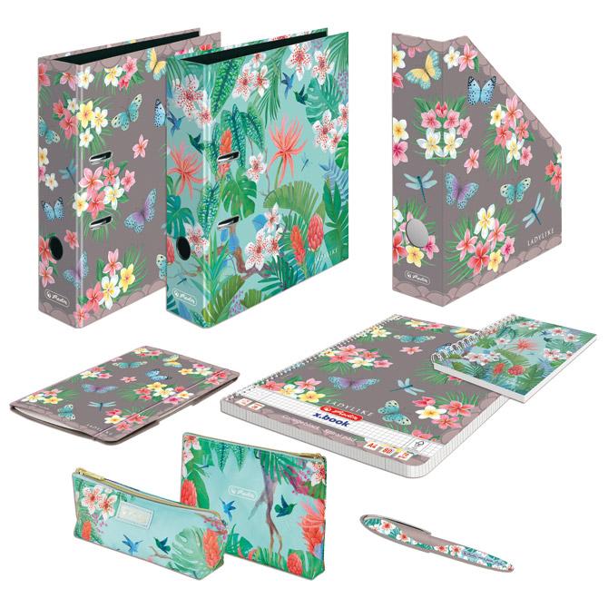 Notes A6 crte (isprekidane) 40L 70g s gumicom Ladylike Butterflies Herlitz - Slika 4