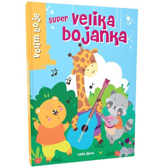 Volim boje - super velika bojanka