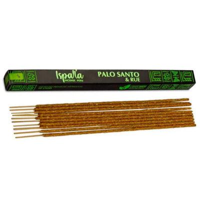 Mirisni štapići peruanski Palo Santo & Rue (Sveto drvo i ruta) Ispalla
