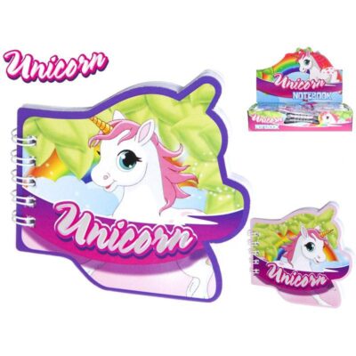 Bilježnica jednorog 9cm