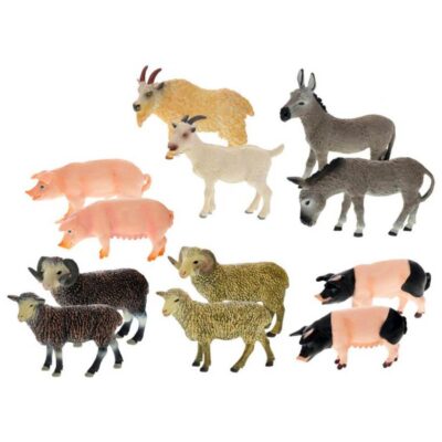 Figure domaće životinje 24kom sort