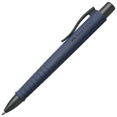 Olovka kemijska gumirana Poly Ball Urban XB Faber-Castell plava