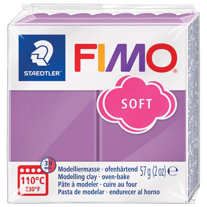 Masa za modeliranje 57g Fimo Soft Staedtler borovnica ljubičasta