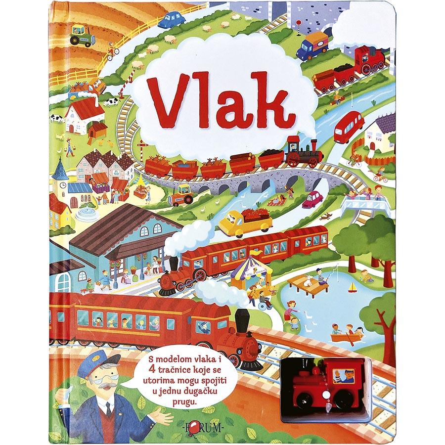 Vlak - igračka i slikovnica u jednom