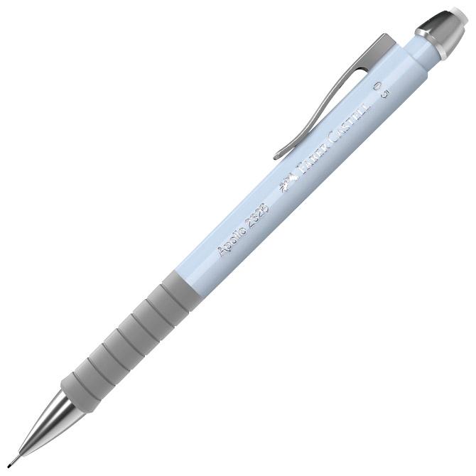 Olovka tehnička 0,5mm grip Apollo Faber Castell sky blue