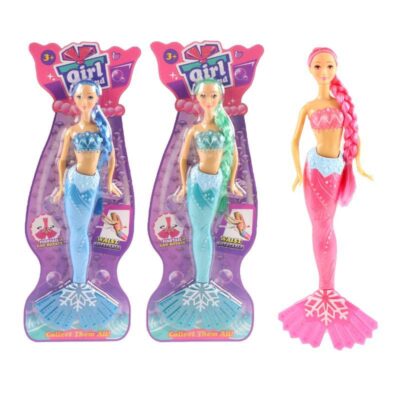 Igračka lutka sirena 35cm