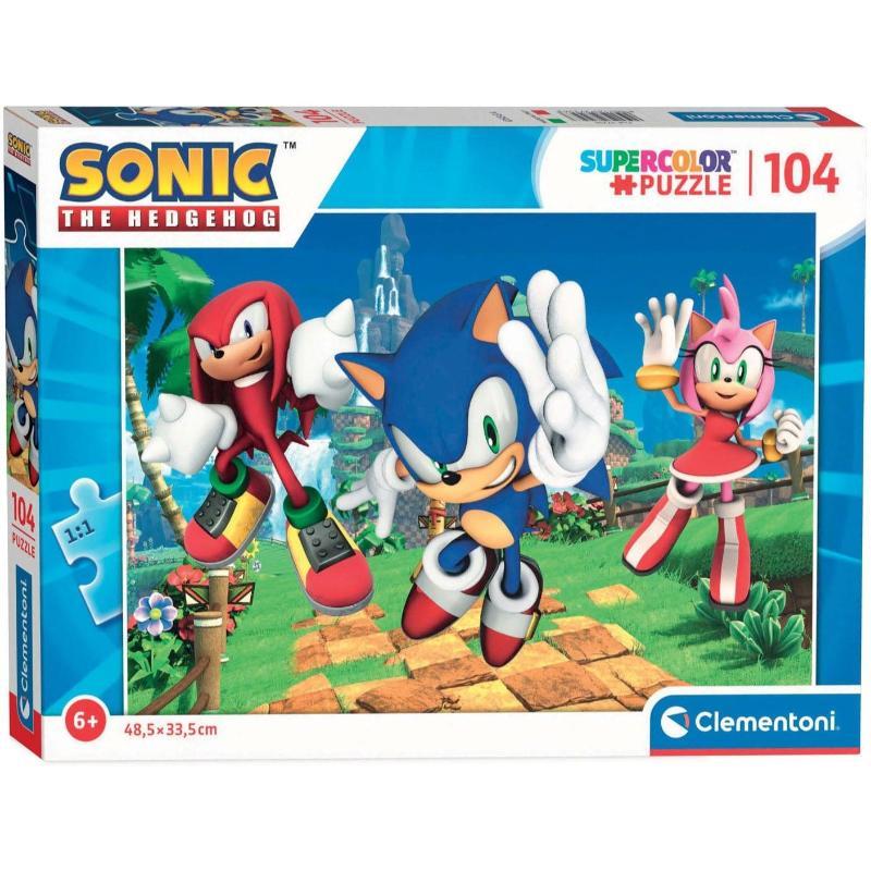Puzzle 104 komada Sonic Clementoni