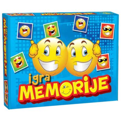 Igra memorije Smile 40 kartica
