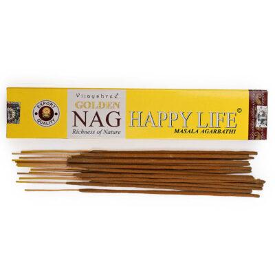 Mirisni štapići Golden Nag Happy Life (sretan život)