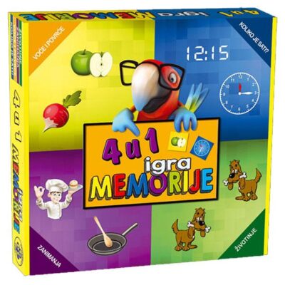 Igra memorije 4u1